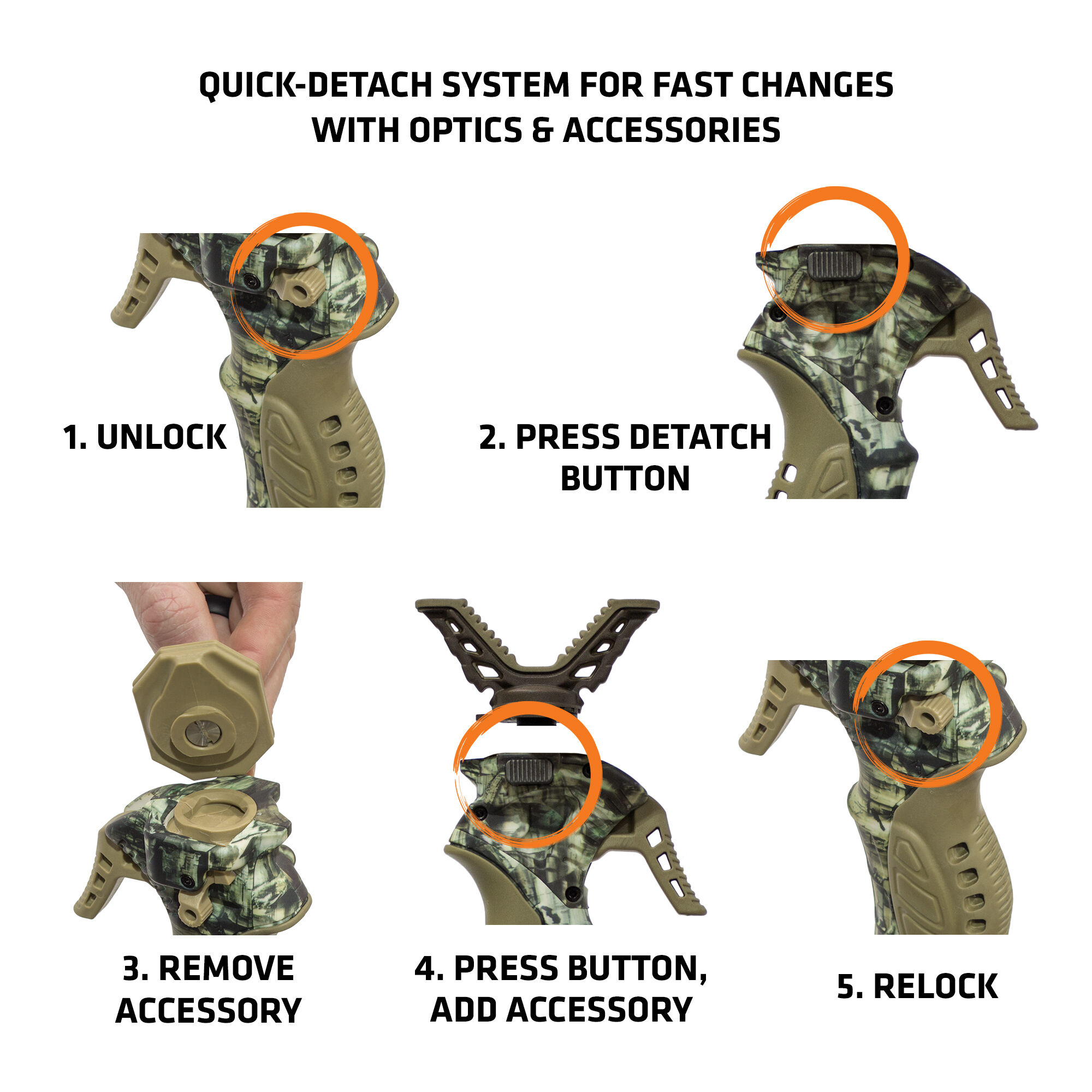 how to connect binoculars to primos trigger stick gen 3