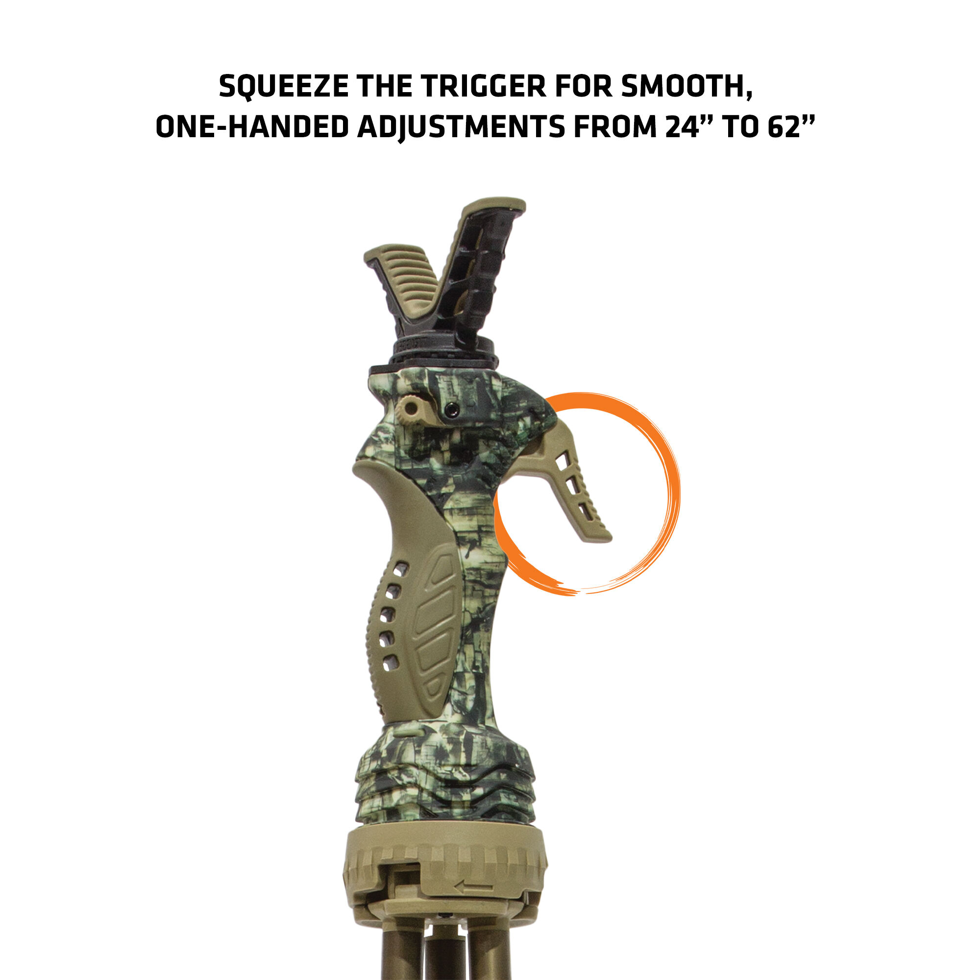 Buy Trigger Stick Gen3 Tall Tripod Shooting Stick - Primos Hunting